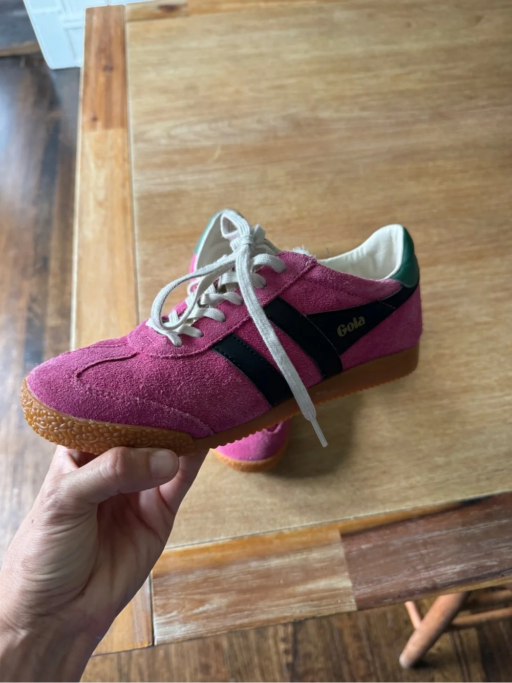 Gola Sneakers Pink Suede